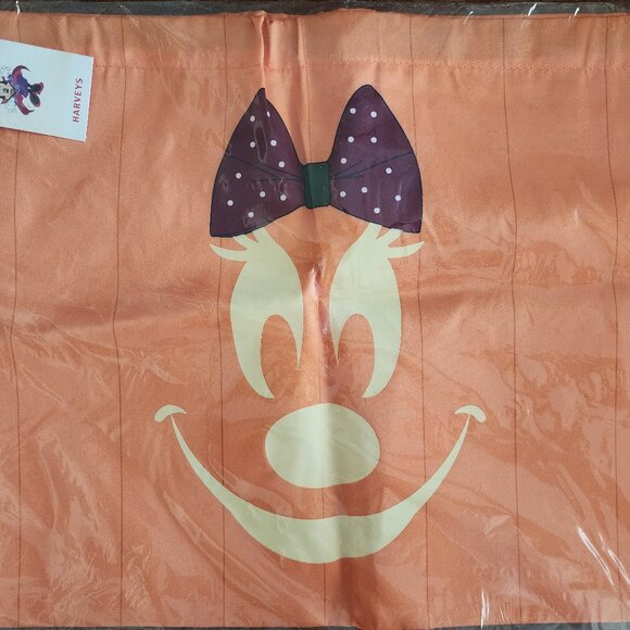 Harveys Disney Halloween Minnie Pumpkin Crossbody & Dust Bag Limited Edition NWT - Picture 8 of 16